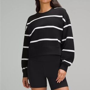Lululemon boundless stripe crewneck